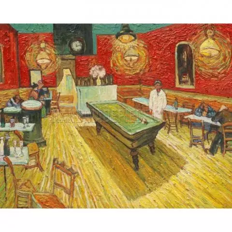 The Night Cafe By Vincent Van Gogh Painting Reproduction