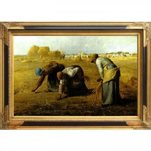 The Angelus Painting by Jean-Francois Millet Reproduction