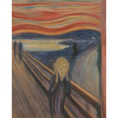 Death in the Sick-Room by Edvard Munch Reproduction For Sale