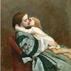 famous mother and child paintings