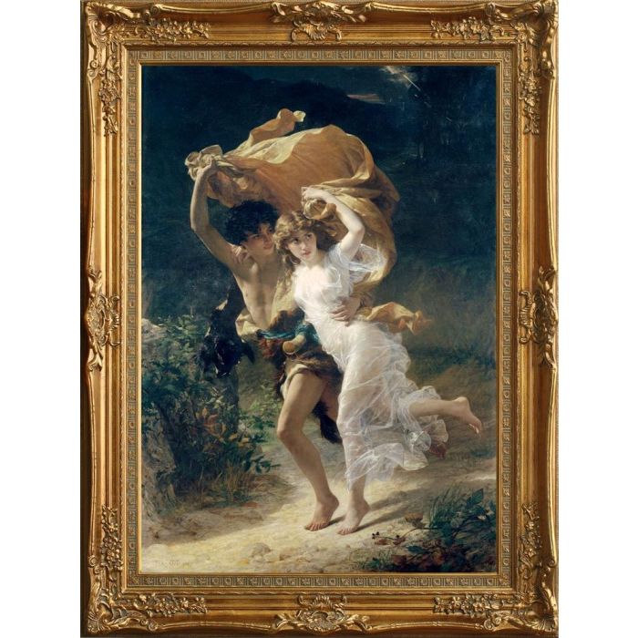 The Storm by PierreAuguste Cot, Framed Reproduction Reproduction Oil
