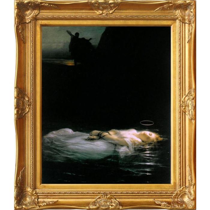 The Young Martyr by Paul Delaroche, Framed Reproduction Reproduction