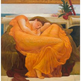 Flaming June 1895 by Sir Frederic Lord Leighton Painting