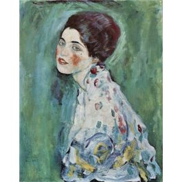 Portrait of a Lady, 1916-1917 by Gustav Klimt Painting Reproduction