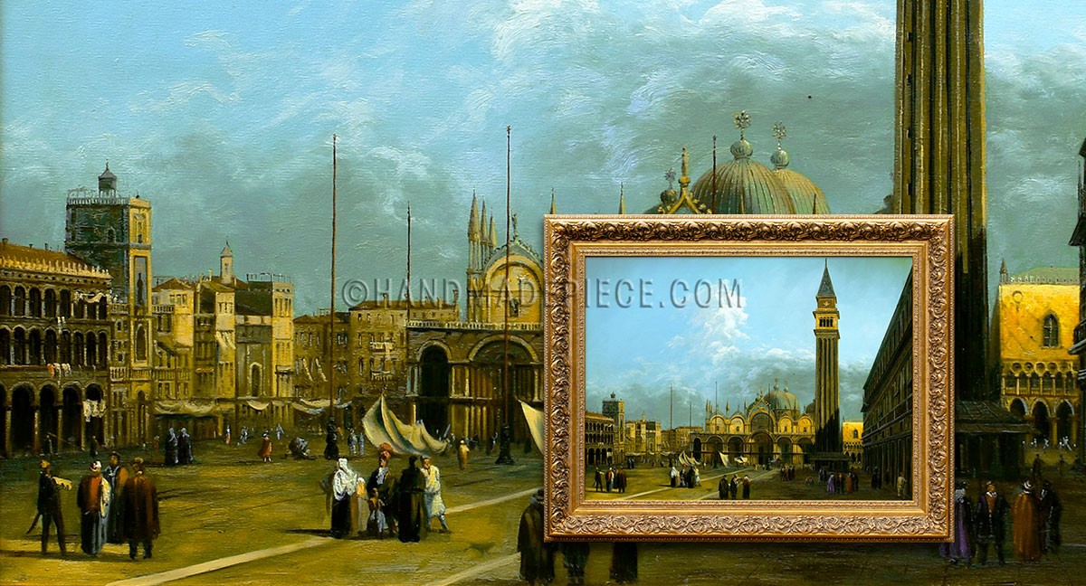 Venice: Piazza San Marco With The Basilica And Campanile