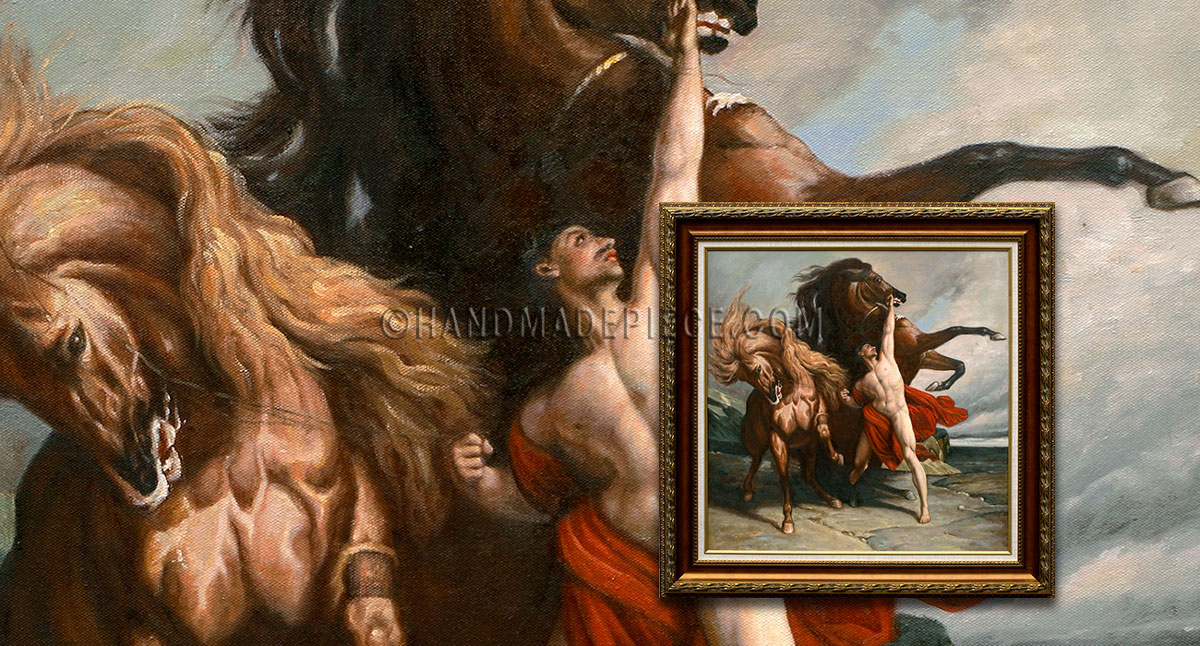 Automedon with the Horses of Achilles