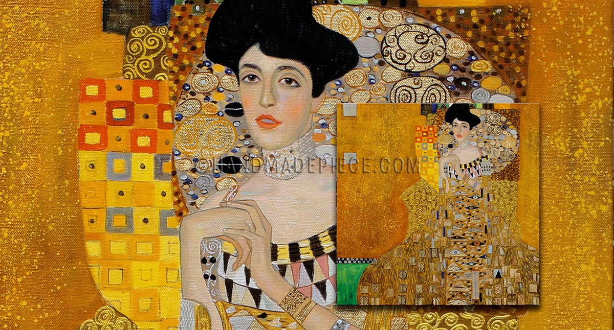 Portrait of Adele Bloch Bauer I by Gustav Klimt