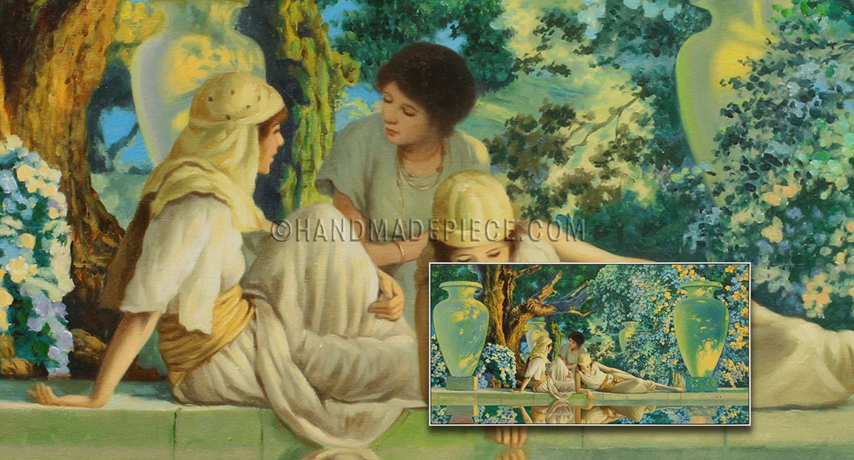 Garden of Allah Maxfield Parrish