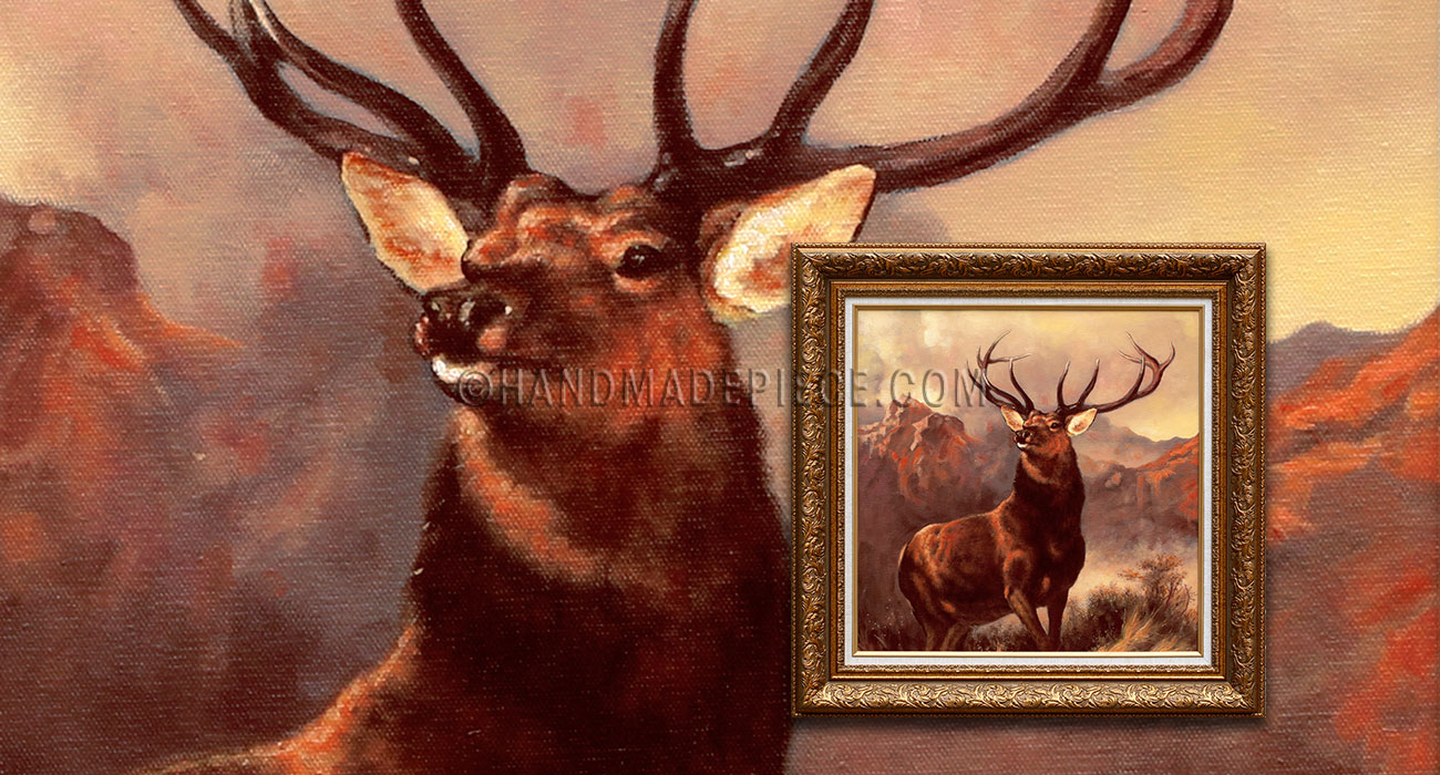 Monarch of the Glen by Sir Edwin Landseer