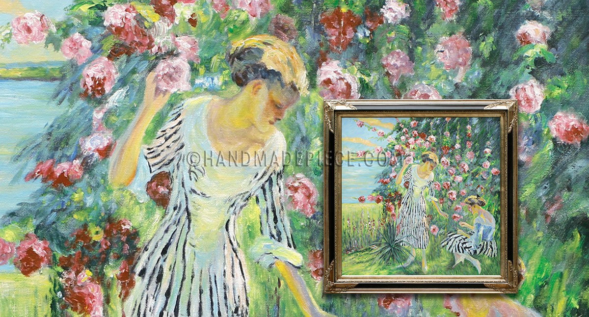 Summer Flower by Edward Cucuel