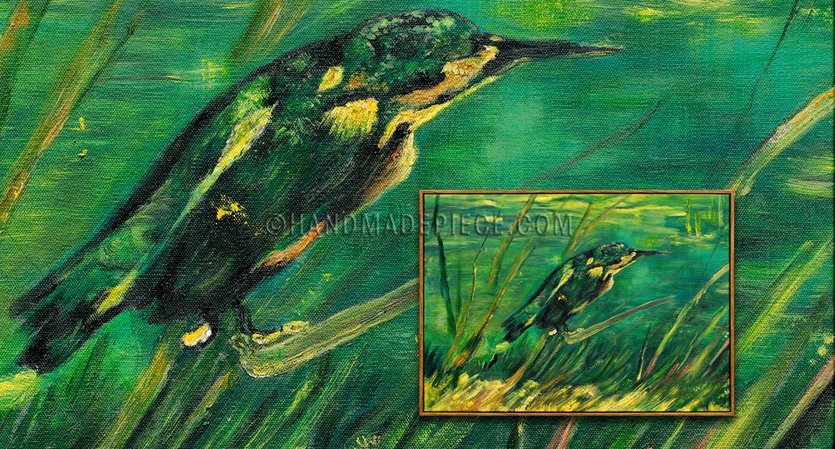 The Kingfisher by Vincent van Gogh