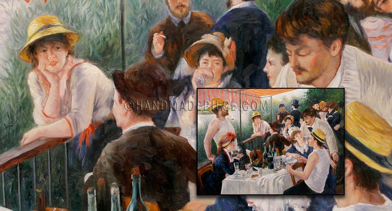 Luncheon of the Boating Party by Pierre Auguste Renoir