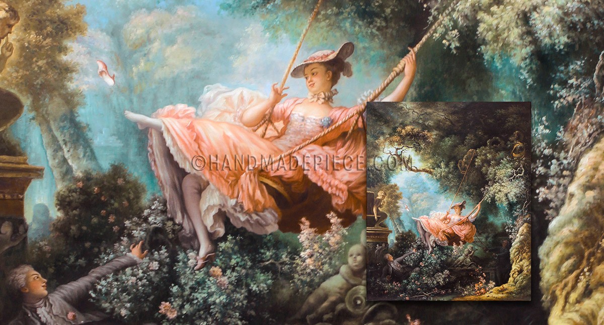 The Swing by Jean Honore Fragonard
