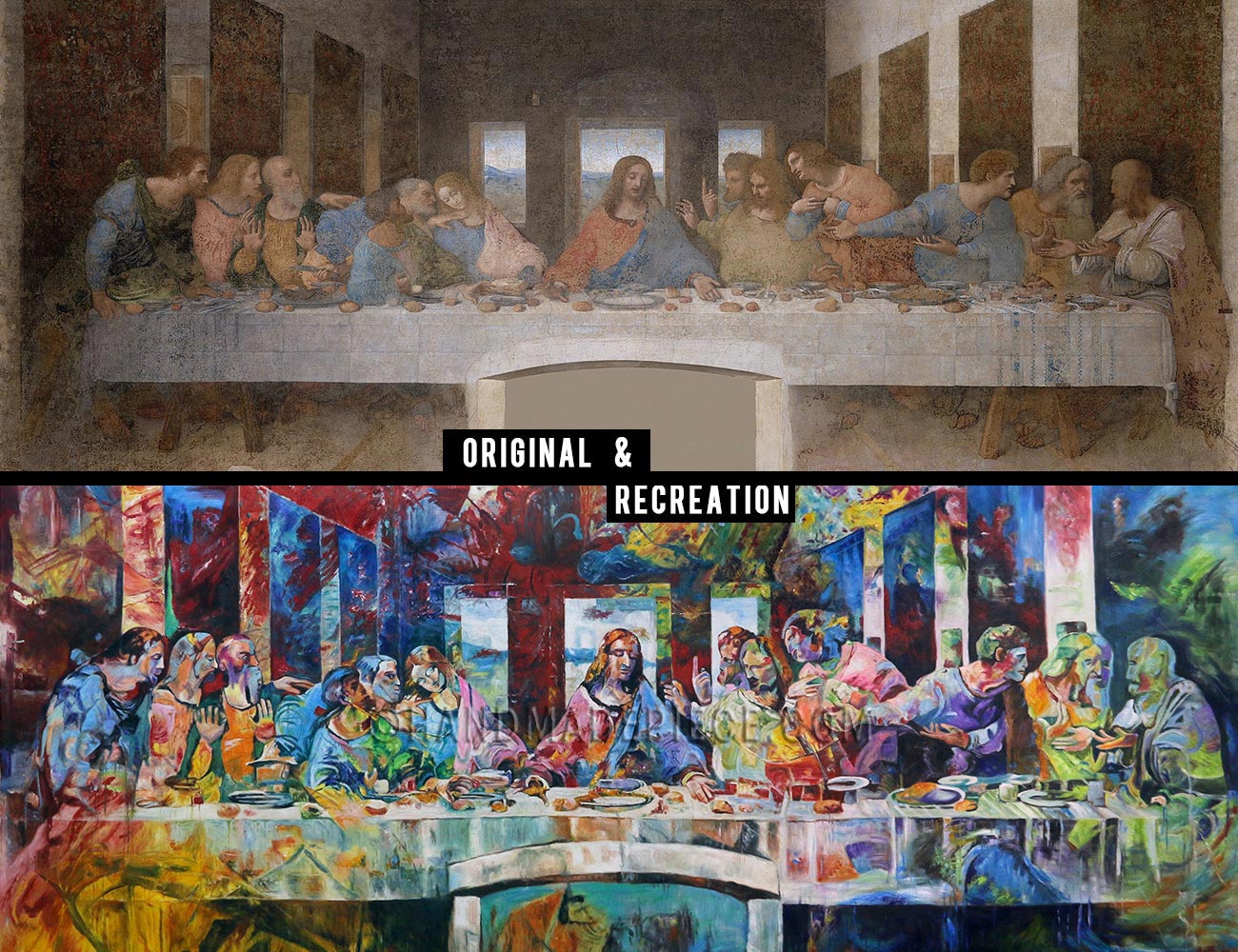 The Last Supper Recreation