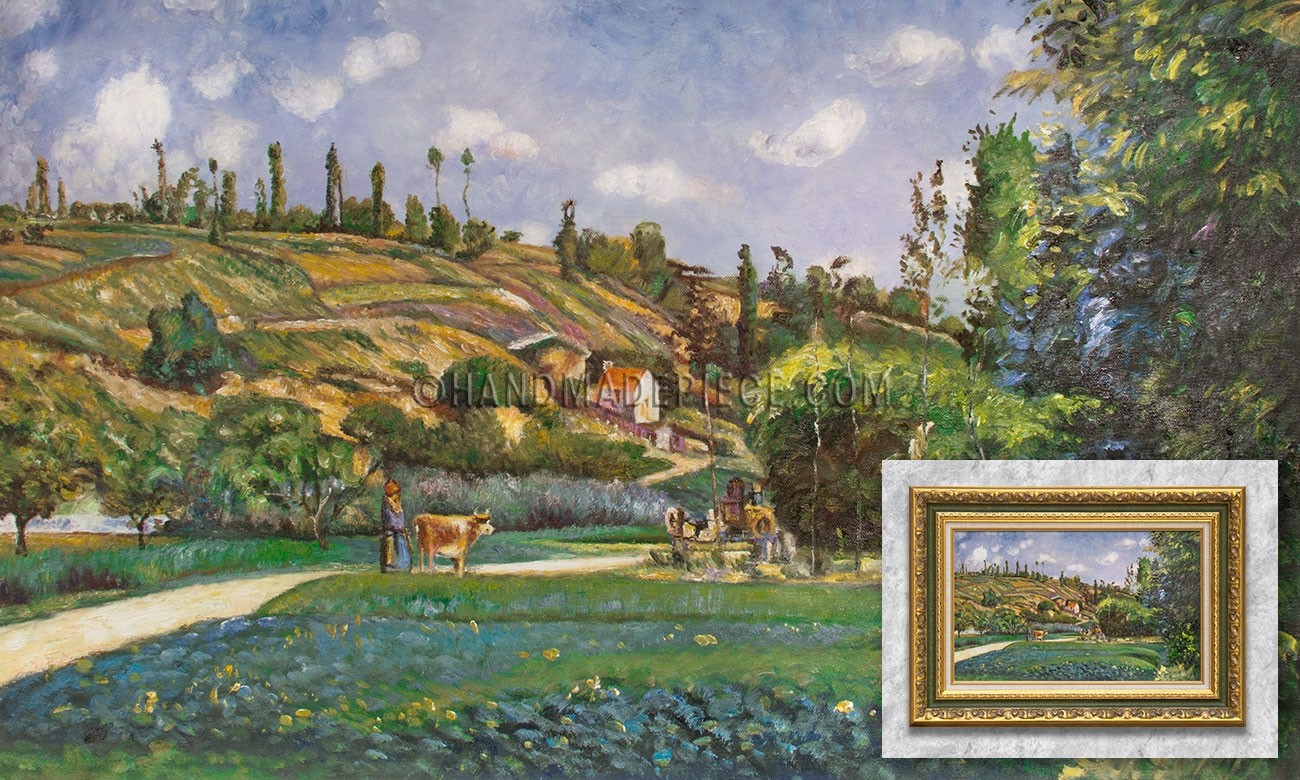 A Cowherd on the Route de Chou, Pontoise