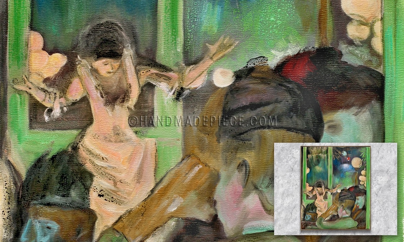 At the Cafe des Ambassadeurs