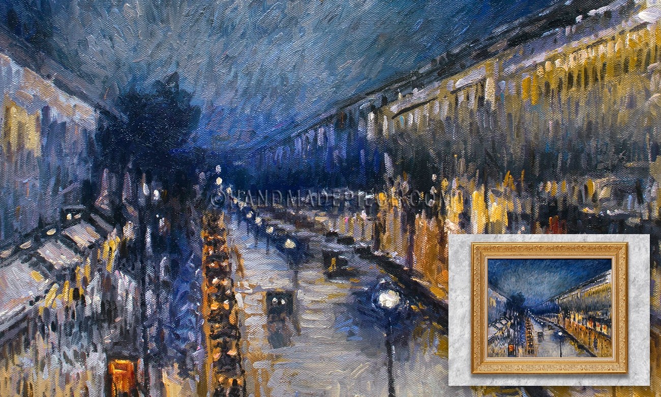 Boulevard Montmartre; Night Effect