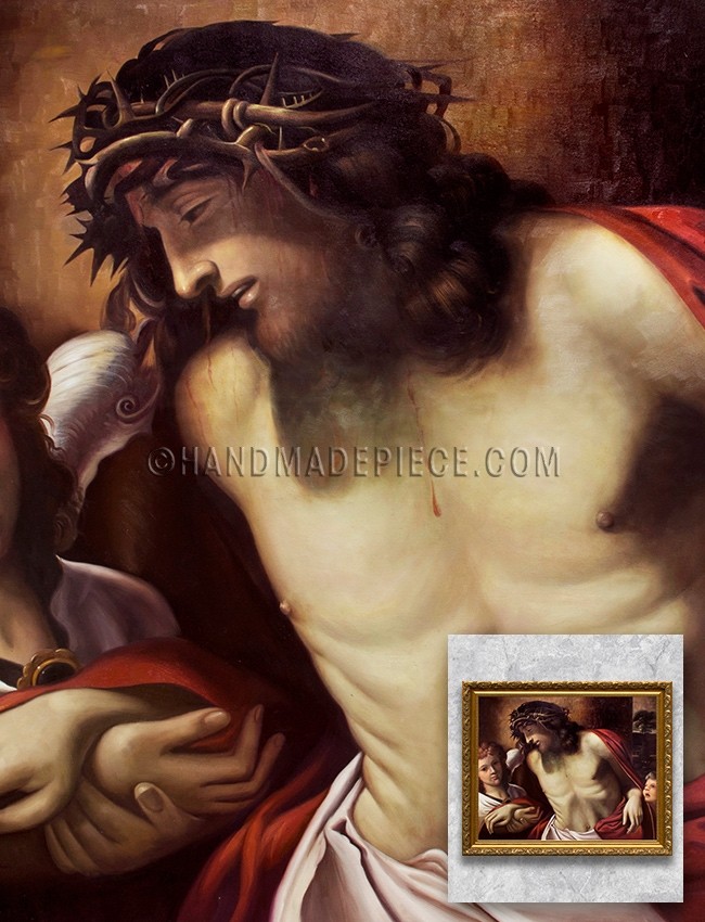 Christ with the Crown of Thorns Supported by Angels