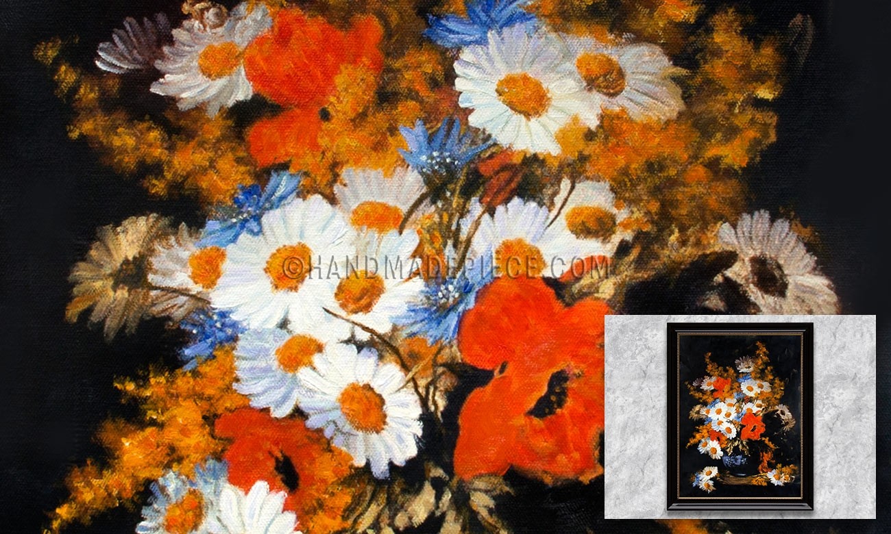 Daisies, Poppies and Cornflowers