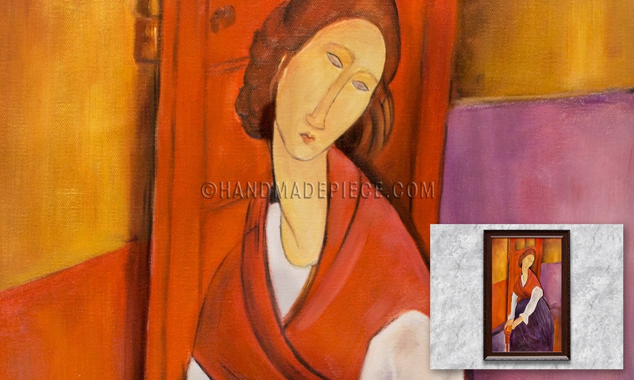 Jeanne Hebuterne, also known as In Front of a Door