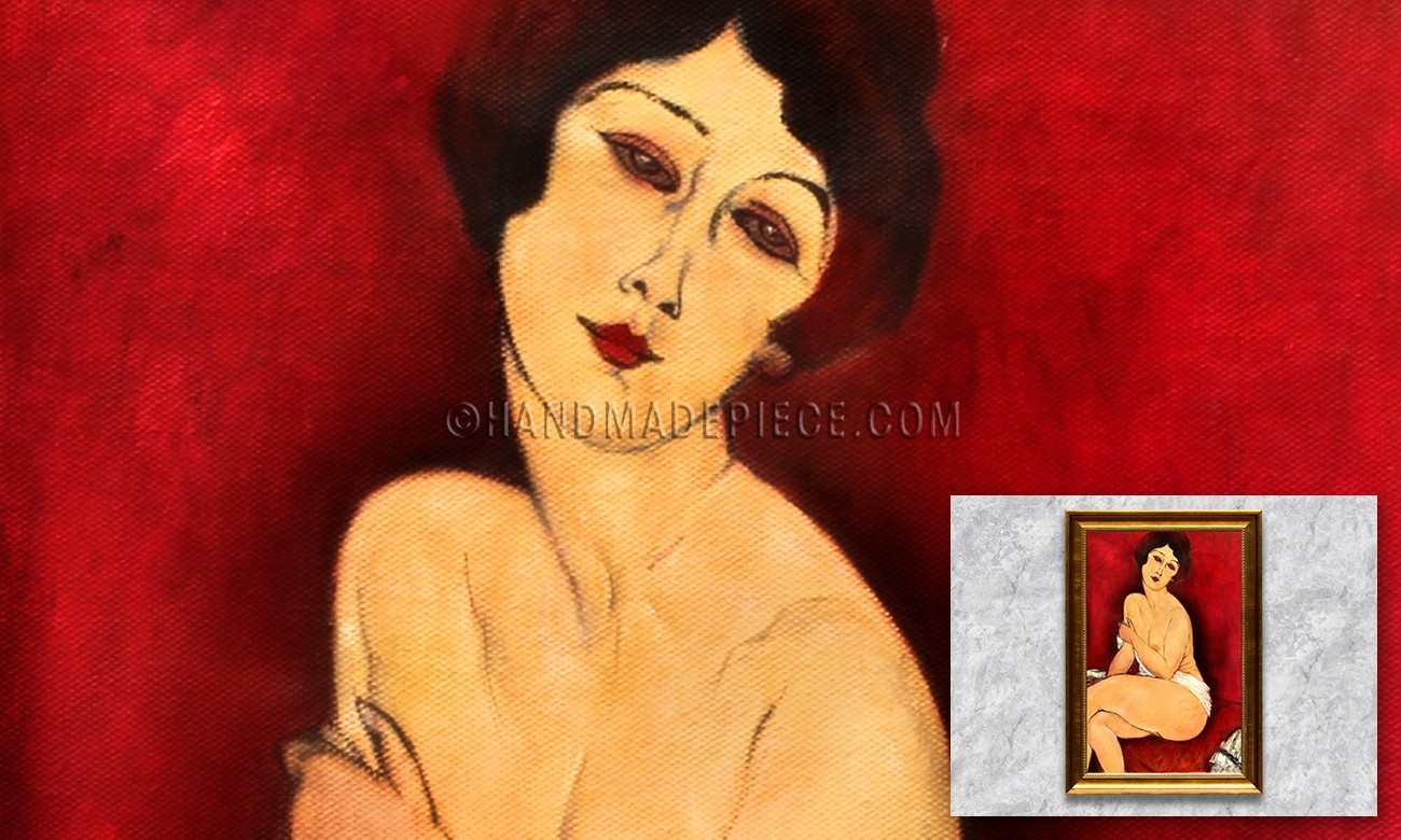 Nu Assis sur un Divan, also known as La Belle Romaine