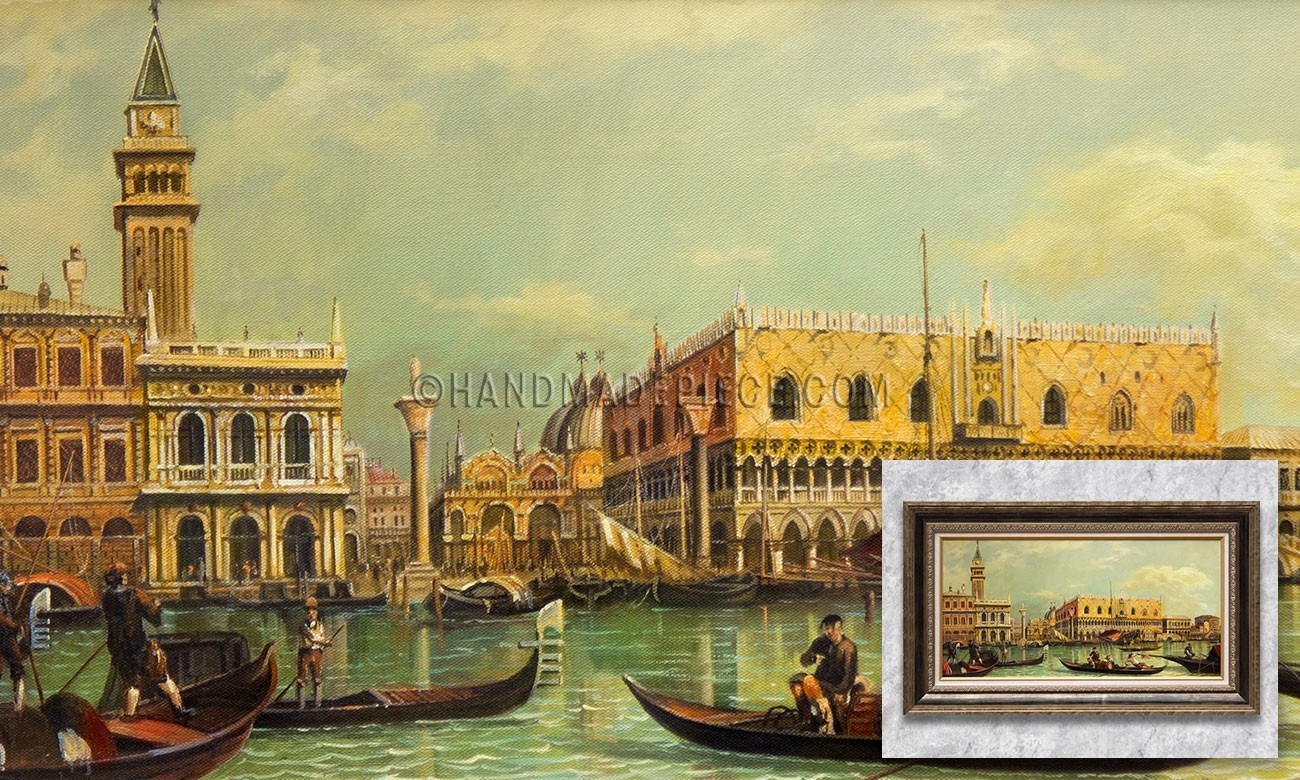 Piazzetta and the Doge's Palace from the Bacino di San Marco