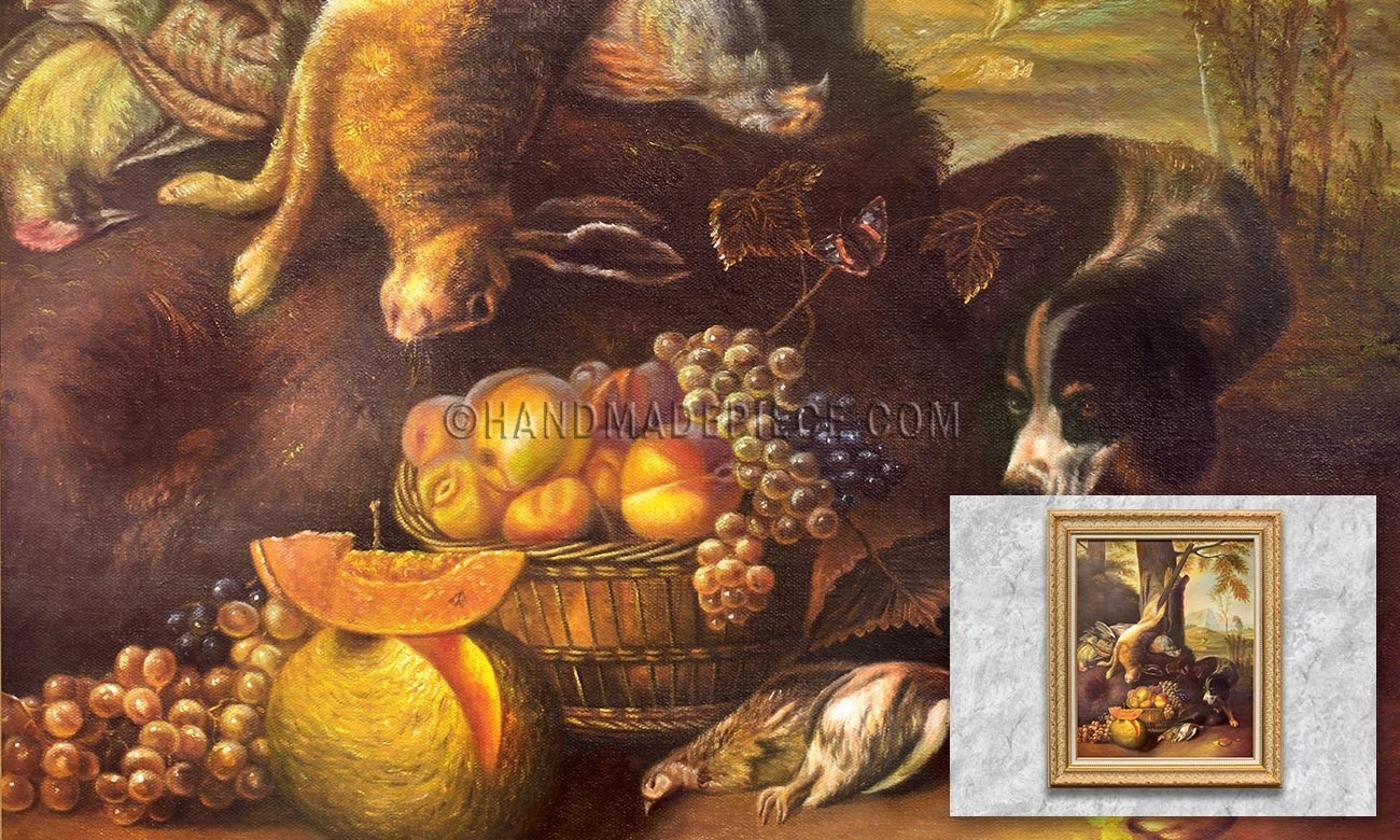 Still Life with Dead Hare and Fruit