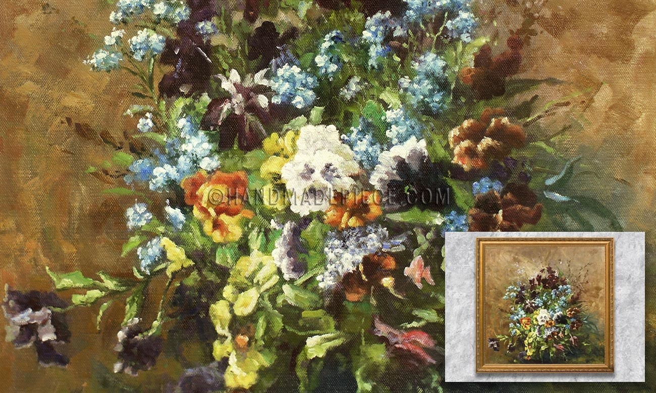 Still Life with Pansies