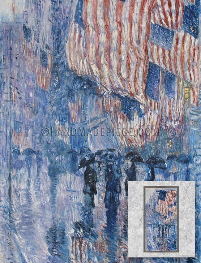 The Avenue in the Rain