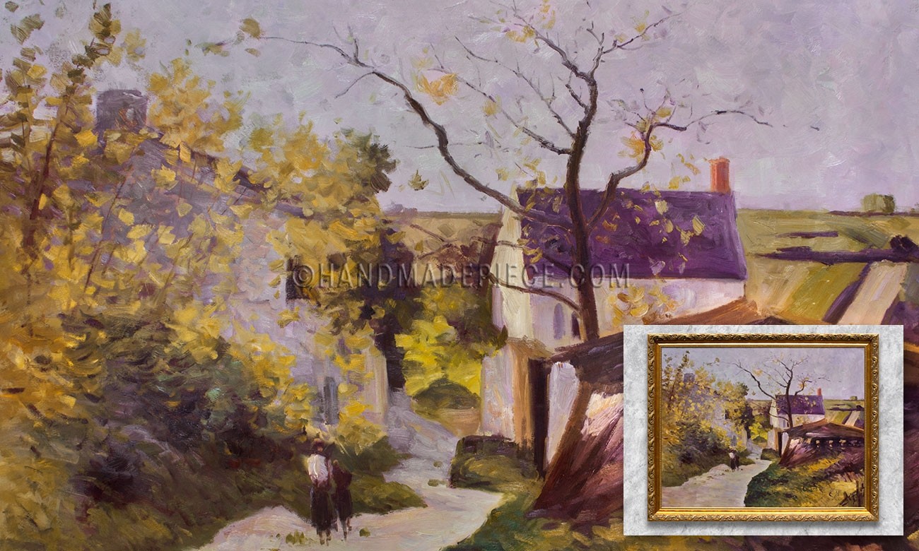 The Large Walnut Tree at l'Hermitage