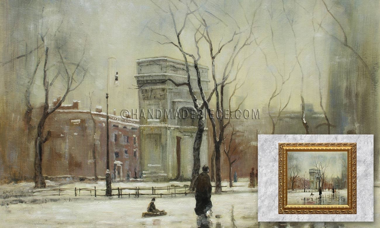 Winter in Washington Square