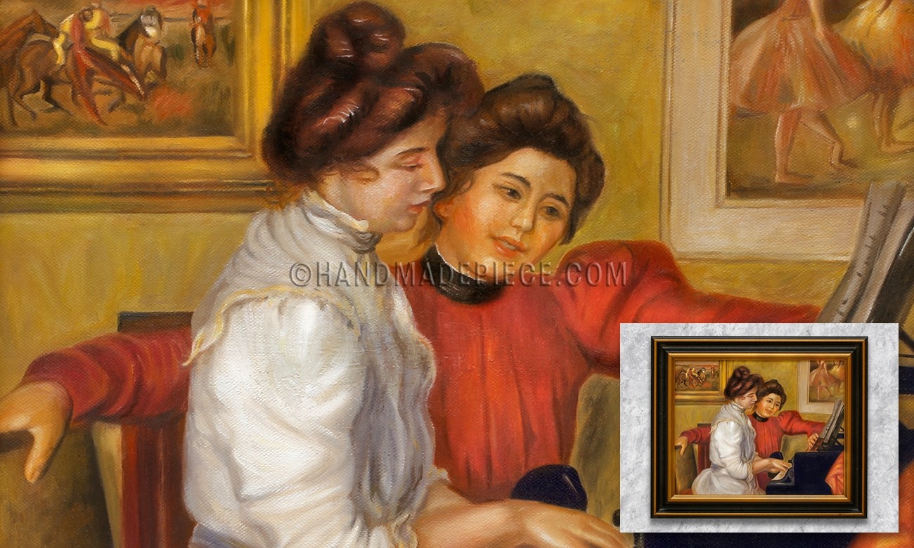 Young Girls at the Piano