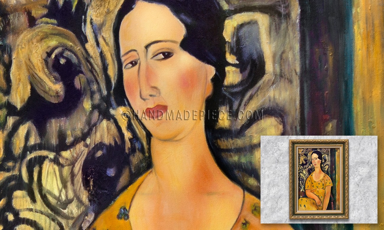 Young Woman in a Yellow Dress(also known as Madame Modot)