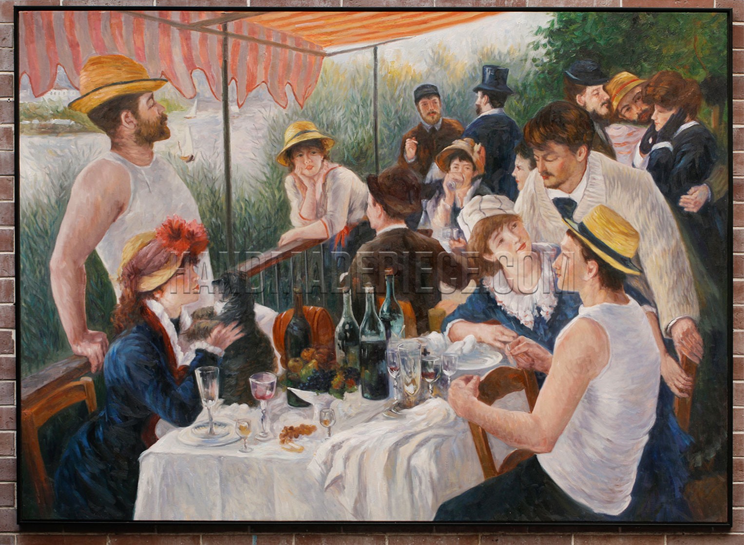 Luncheon of the Boating Party - Pierre-Auguste Renoir Oil Painting